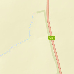 A167, Northallerton, North Yorkshire DL6 Street Map