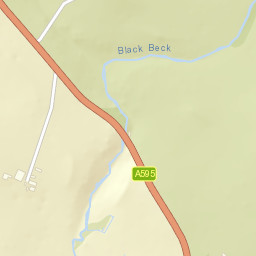 Blackbeck Bridge, Holmrook, Cumbria CA19 Street Map