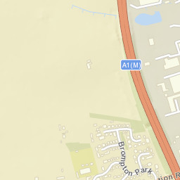 101 Brompton Park, Brompton on Swale, Richmond, North Yorkshi Street Map