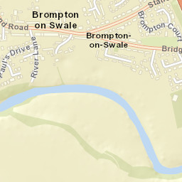 26 Richmond Road, Brompton on Swale Street Map