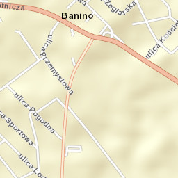 Banino Street Map