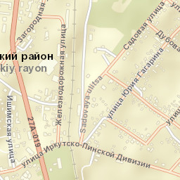 Bagrationovsk Street Map