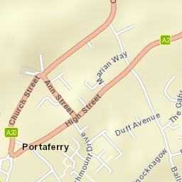 Portaferry Street Map