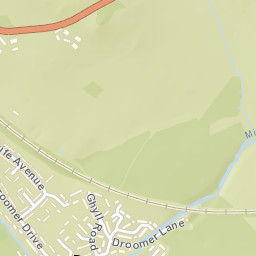 A591, Lake District National Park, Windermere Street Map