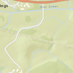 A591, Lake District National Park, Kendal Street Map