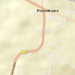 Przodkowo Street Map