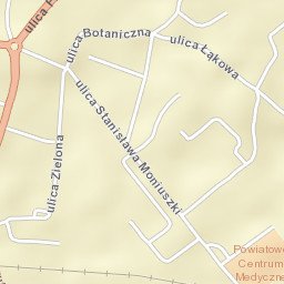 Braniewo Street Map