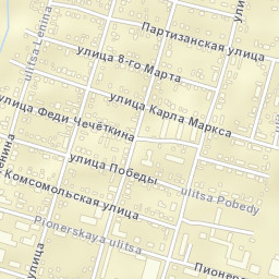 Uyskoye Street Map