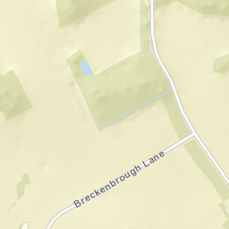 Breckenbrough Lane, Richmond, North Yorkshire  Street Map