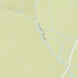 Hamer Bank, North York Moors National Park Street Map