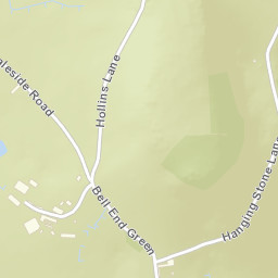 Hollins Lane, North York Moors National Park Street Map