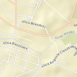 Sławno Street Map