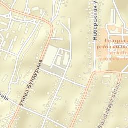 Venëv Street Map