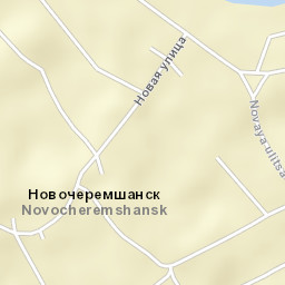 Novocheremshansk Street Map