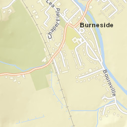 Burneside Street Map