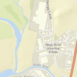6 Gilthwaiterigg Lane, Kendal, Cumbria LA9 Street Map