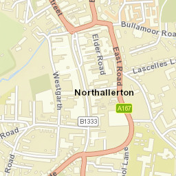 Northallerton Street Map