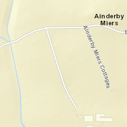 Bowbridge Lane, Bedale, North Yorkshire DL8 Street Map