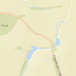 Fleetham Lane, Northallerton, North Yorkshire Street Map