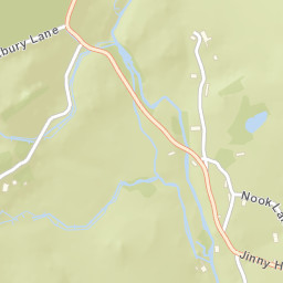Mountjoy Brow, Lake District National Park Street Map