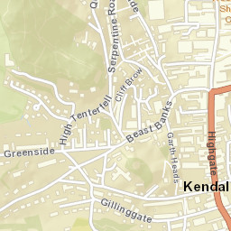 Kendal Street Map