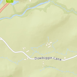 Dowbiggin Ln, Yorkshire Dales National Park, Sedbergh, Cumbri Street Map