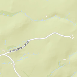Dowbiggin Lane, Yorkshire Dales National Park, Sedbergh, Cumb Street Map