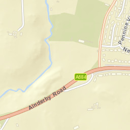 131 Ainderby Road, Northallerton, North Yorkshire Street Map