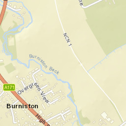 Burniston Street Map