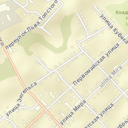 Meshchovsk Street Map