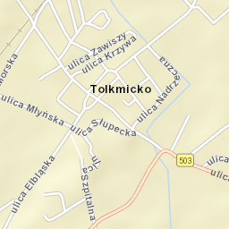 Tolkmicko Street Map