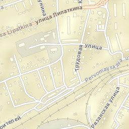 Shilovo Street Map