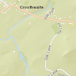 Mill Lane, Lake District National Park, Kendal Street Map