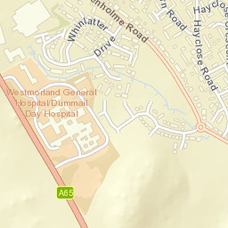 10 Whinlatter Drive, Kendal, Cumbria LA9 Street Map