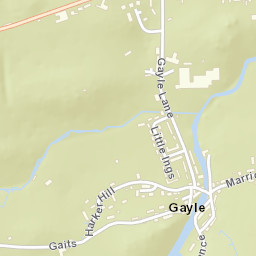 Moorhills, Yorkshire Dales National Park Authority Street Map