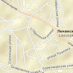 Leninskiy Street Map