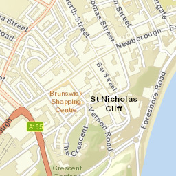 Scarborough Street Map