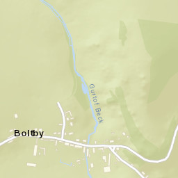 Sneck Yate Bank, North York Moors National Street Map