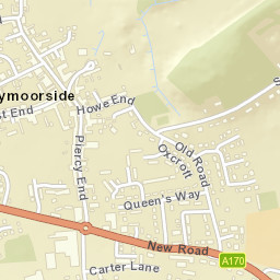 Kirkbymoorside Street Map
