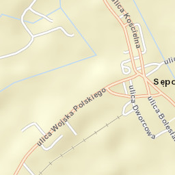 Sępopol Street Map