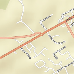 Castlewellan Street Map