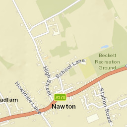 A170, York, North Yorkshire YO62, UK Street Map