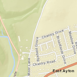 East Ayton Street Map