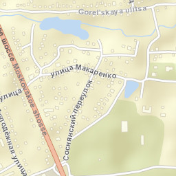 Gorelki Street Map