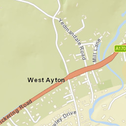 Pickering Rd, North York Moors National Park, Scarborough, No Street Map