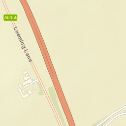 A6055, North Yorkshire, UK Street Map