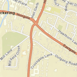 2 Smiddy Hill, Pickering, North Yorkshire YO18 Street Map