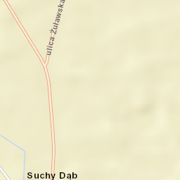 Suchy Dąb Street Map