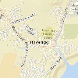 Haverigg Street Map