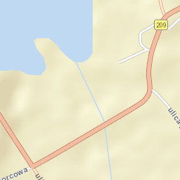 Borzytuchom Street Map